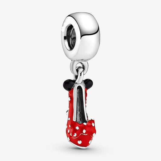 Minnie Mouse Shoe Dangle Charm