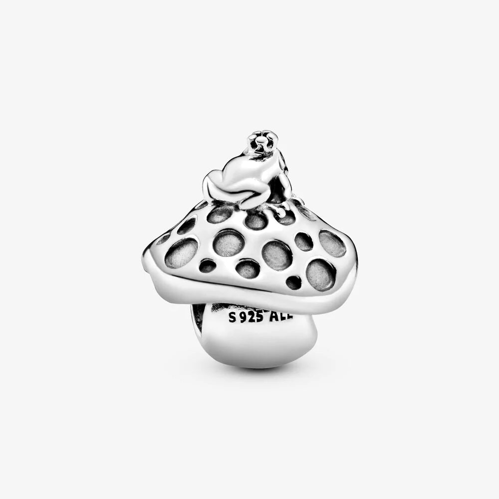 Mushroom & Frog Charm