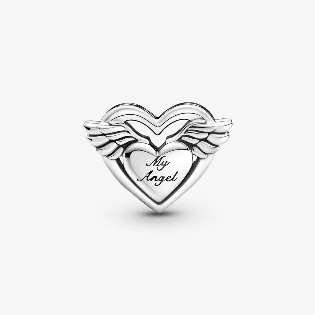 Angel Wings & Mom Charm – Forever Charms