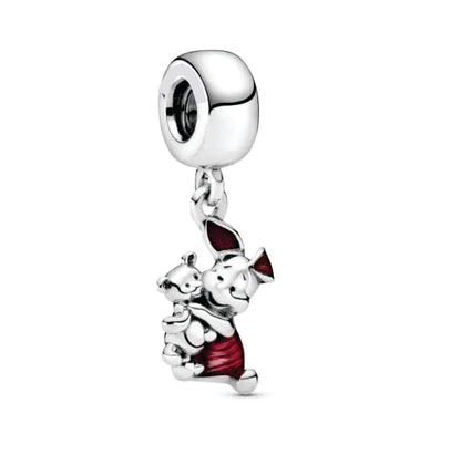 Piglet & Teddy Dangle Charm