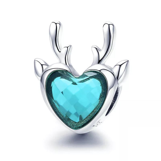 Elk Heart Charm