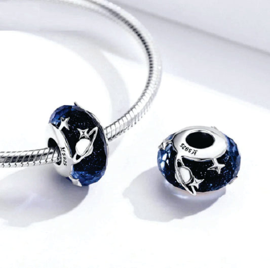 Nighty Sky Murano Glass Bead