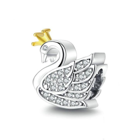 Princess Swan Charm