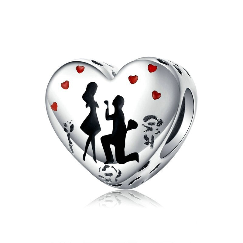 Marry Me Heart Charm