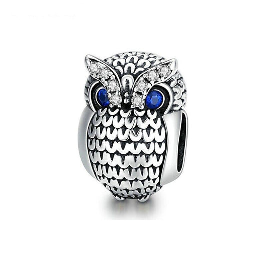 Shining Owl Charm