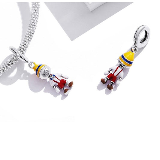 Pinocchio Enamel Dangle Charm