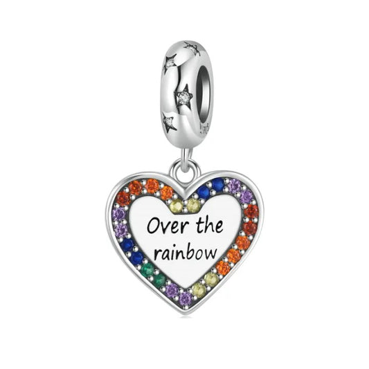 Rainbow Love Dangle Charm