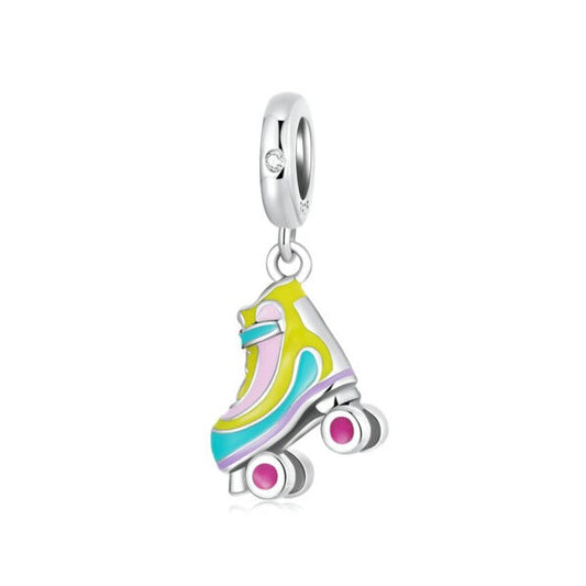 Roller Skate Dangle Charm