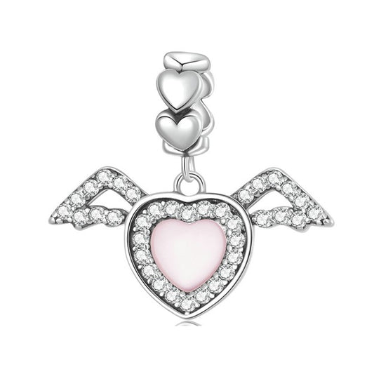 On The Wings Of Love Dangle Charm