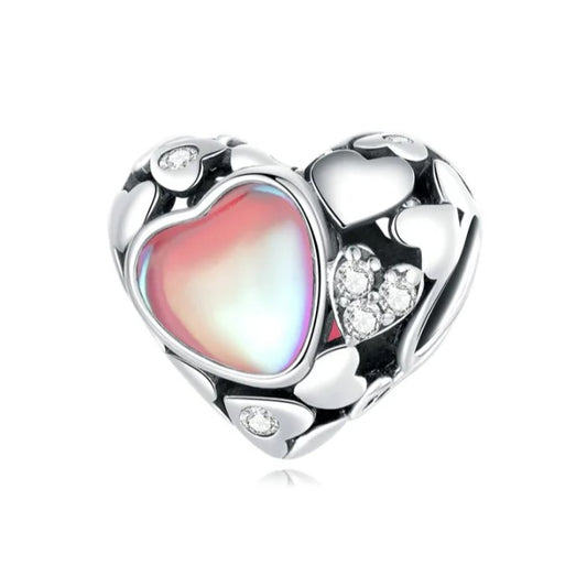 Creative Hearts Openwork Charm