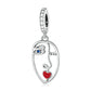 Artistic Face Mask Dangle Charm
