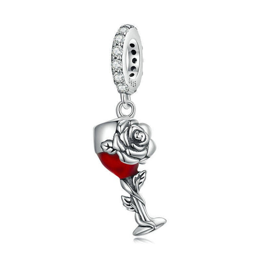 Wine Cup Dangle Charm