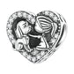 Dog & Girl Charm