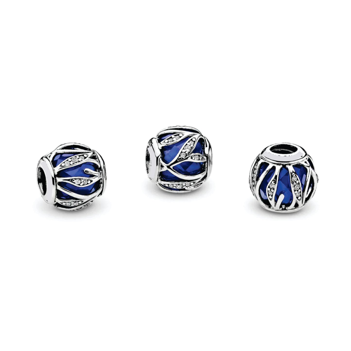 Nature's Radiance Ball Charm - Royal Blue