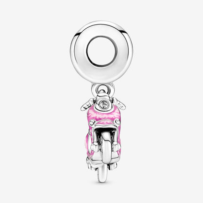 Pink Scooter Dangle Charm