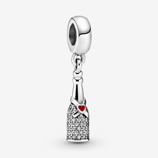 Sparkling Wine Bottle Dangle Charm