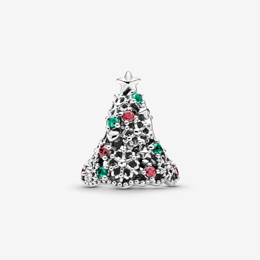 Glitter Christmas Tree Charm