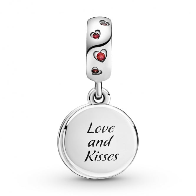 Mickey & Minnie Love and Kisses Dangle Charm