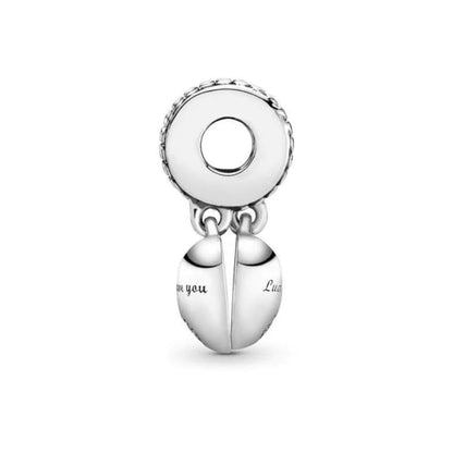 Mother In Law & Daughter In Law Hearts Split Dangle Charm