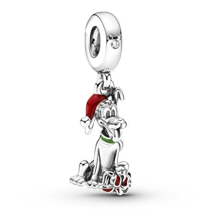 Pluto Christmas Gift Dangle Charm