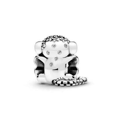 Sparkling Monkey Charm
