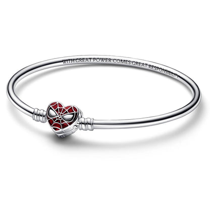 Spider-Man Mask Bangle Bracelet